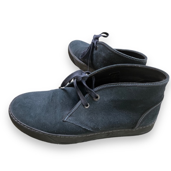 Lanvin Chukka Desert blue Suede Boots - Picture 15 of 16